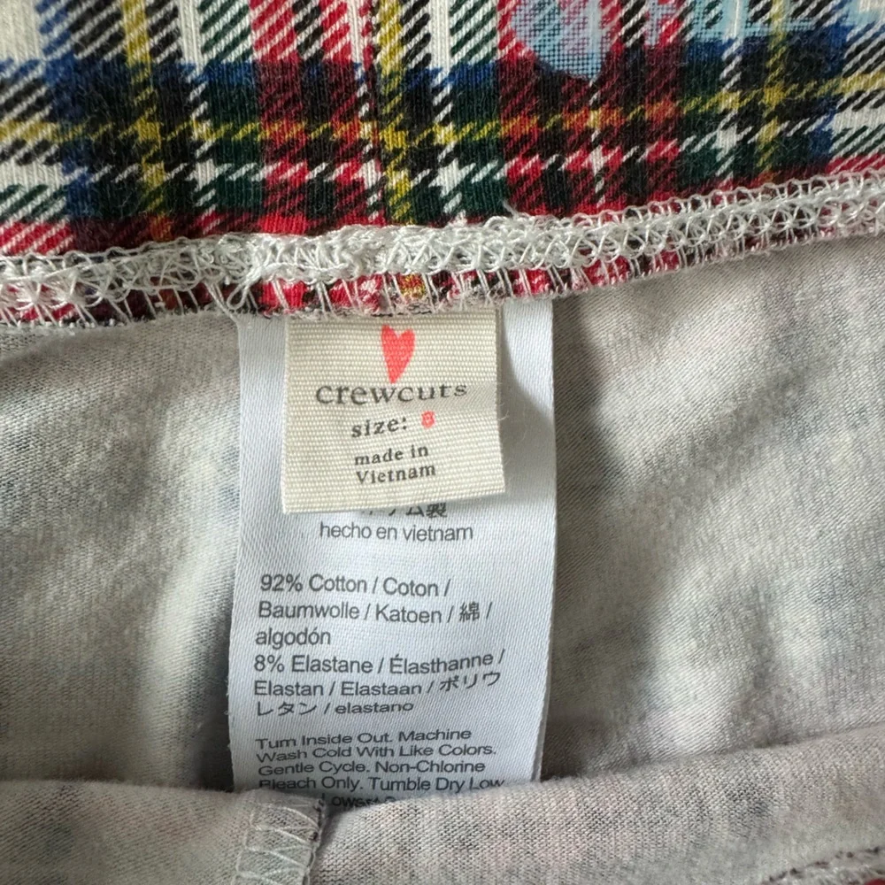Crewcuts Girl’s Leggings Snowy Tartan